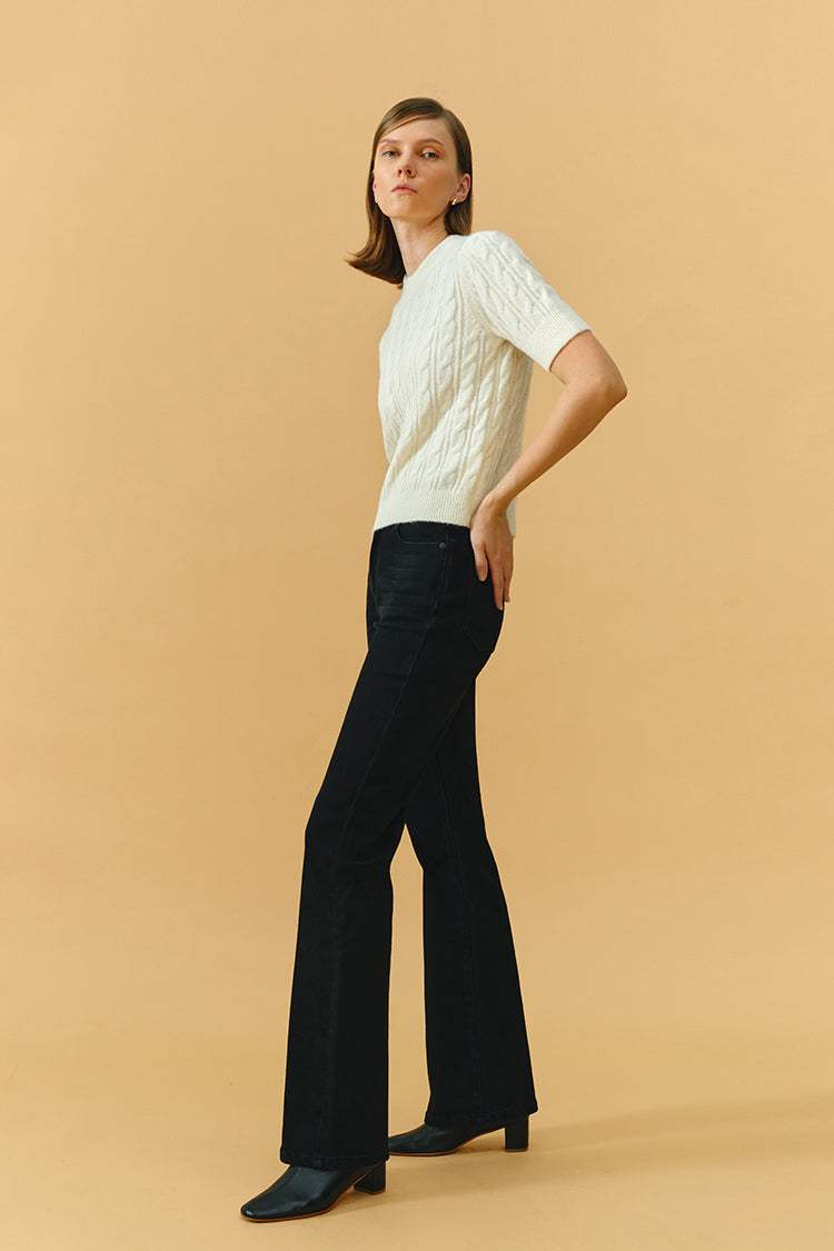 Barbara High Rise Bootcut Jeans HJ004 - Hey Joanie - Flyclothing LLC