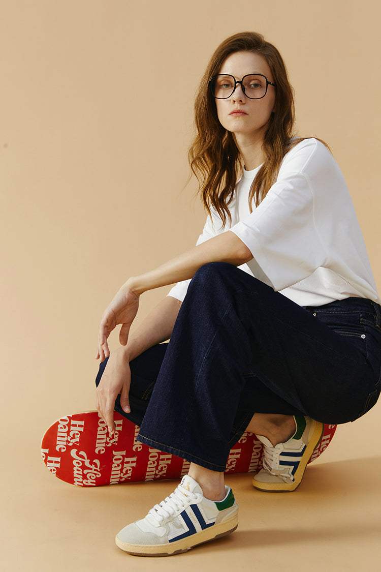 Coney Island Whitefish High Rise Wide Jeans HJ007 - Hey Joanie - Flyclothing LLC