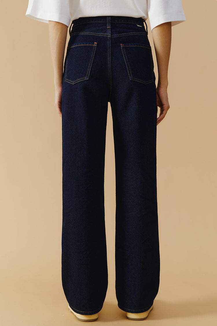 Coney Island Whitefish High Rise Wide Jeans HJ007 - Hey Joanie - Flyclothing LLC