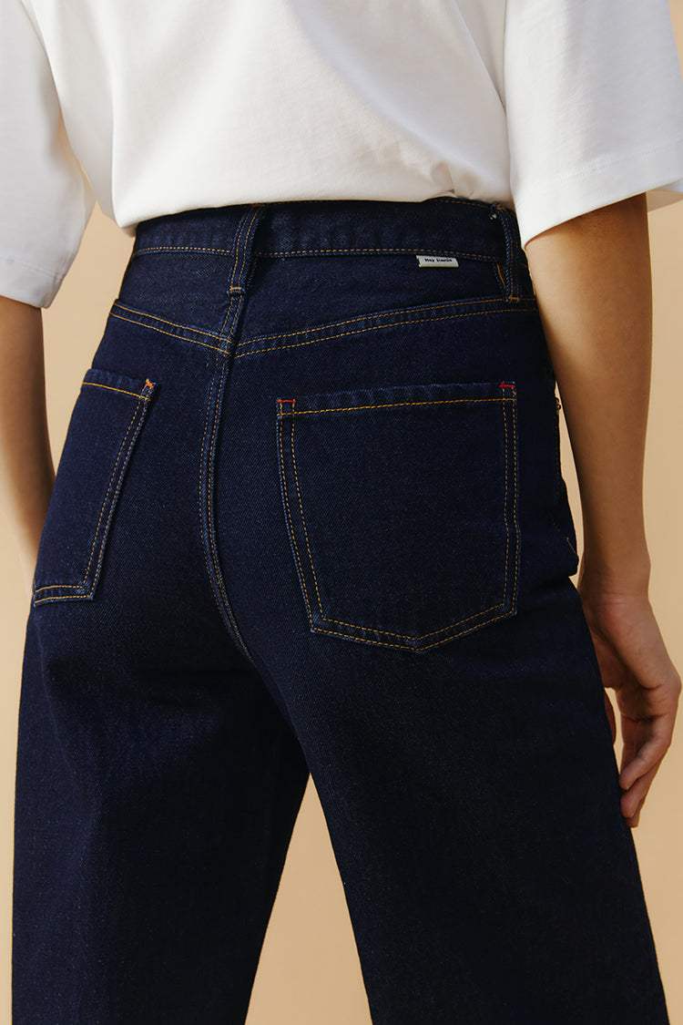 Coney Island Whitefish High Rise Wide Jeans HJ007 - Hey Joanie - Flyclothing LLC