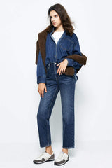 Chelsea High Rise Straight Crop Jeans HJ005 - Hey Joanie - Flyclothing LLC