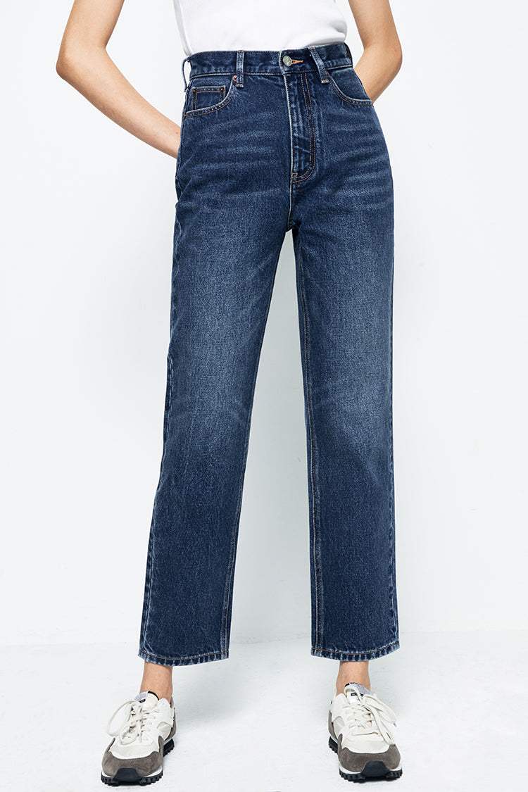 Chelsea High Rise Straight Crop Jeans HJ005 - Hey Joanie - Flyclothing LLC