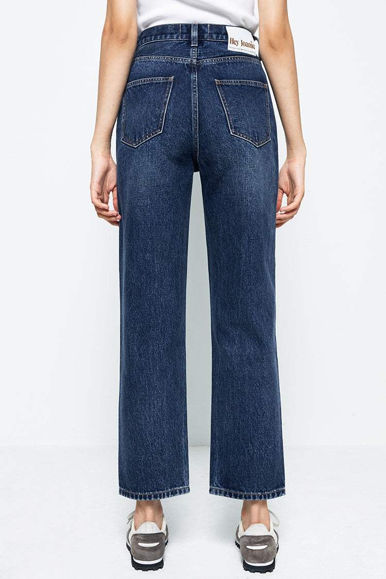 Chelsea High Rise Straight Crop Jeans HJ005 - Hey Joanie - Flyclothing LLC