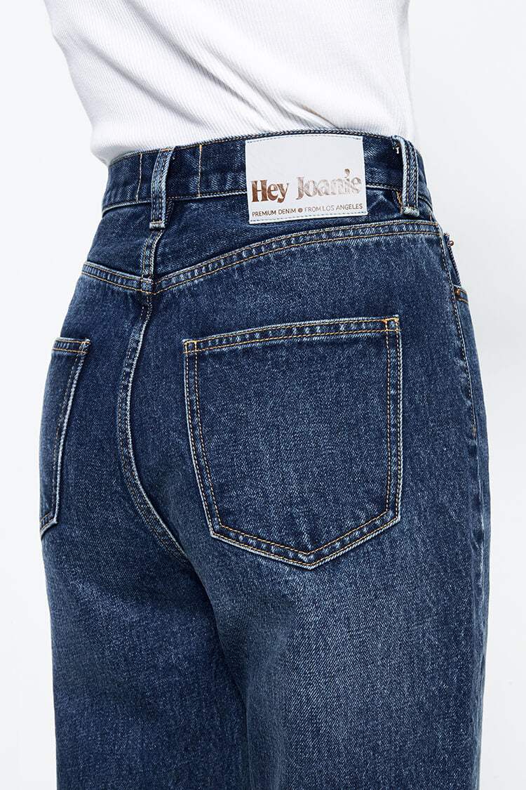 Chelsea High Rise Straight Crop Jeans HJ005 - Hey Joanie - Flyclothing LLC