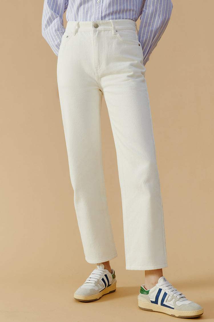 Manhattan High Rise Straight Ankle Jeans HJ160 - Hey Joanie - Flyclothing LLC