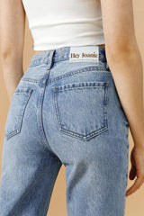 Manhattan High Rise Straight Ankle Jeans HJ160 - Hey Joanie - Flyclothing LLC