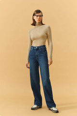 Coney Island Whitefish High Rise Wide Jeans HJ007 - Hey Joanie - Flyclothing LLC