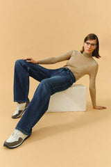 Coney Island Whitefish High Rise Wide Jeans HJ007 - Hey Joanie - Flyclothing LLC