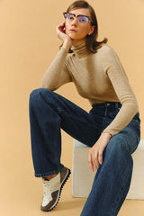 Coney Island Whitefish High Rise Wide Jeans HJ007 - Hey Joanie - Flyclothing LLC