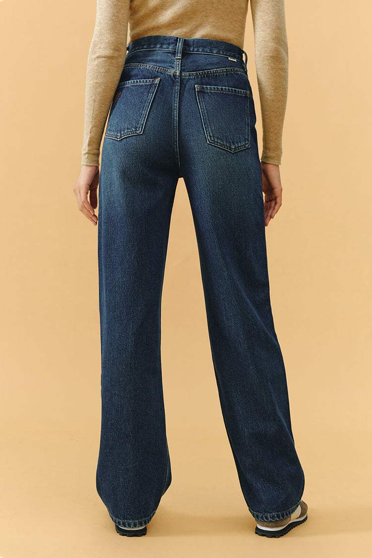 Coney Island Whitefish High Rise Wide Jeans HJ007 - Hey Joanie - Flyclothing LLC