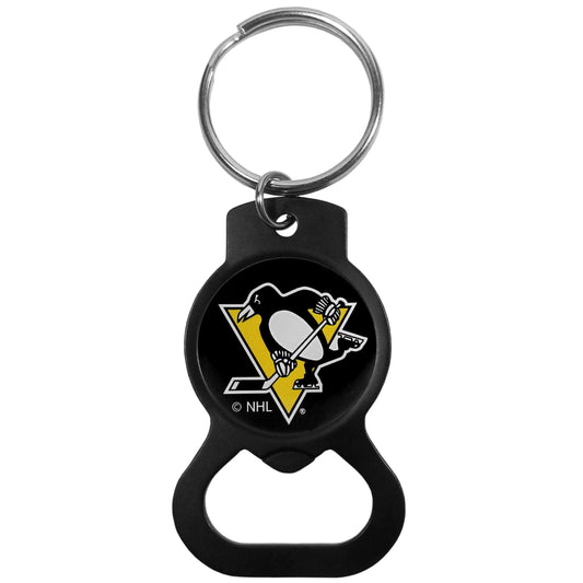 Pittsburgh Penguins® Bottle Opener Key Chain, Black - Pittsburgh Penguins