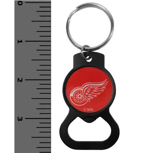 Detroit Red Wings® Bottle Opener Key Chain, Black - Detroit Red Wings - Flyclothing LLC