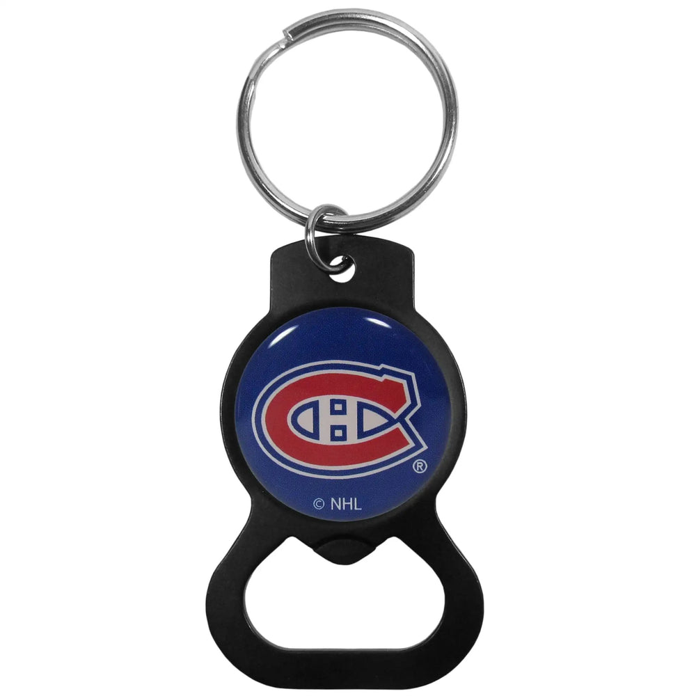 Montreal Canadiens® Bottle Opener Key Chain, Black - Montreal Canadiens