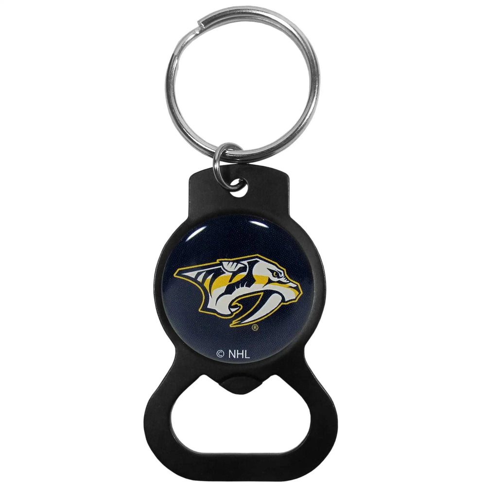 Nashville Predators® Bottle Opener Key Chain, Black - Nashville Predators - Flyclothing LLC