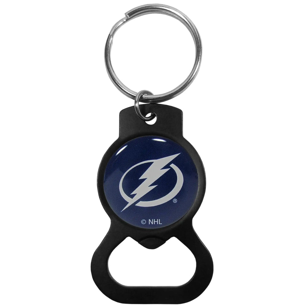 Tampa Bay Lightning® Bottle Opener Key Chain, Black - Tampa Bay Lightning