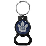 Toronto Maple Leafs® Bottle Opener Key Chain, Black - Toronto Maple Leafs - Flyclothing LLC