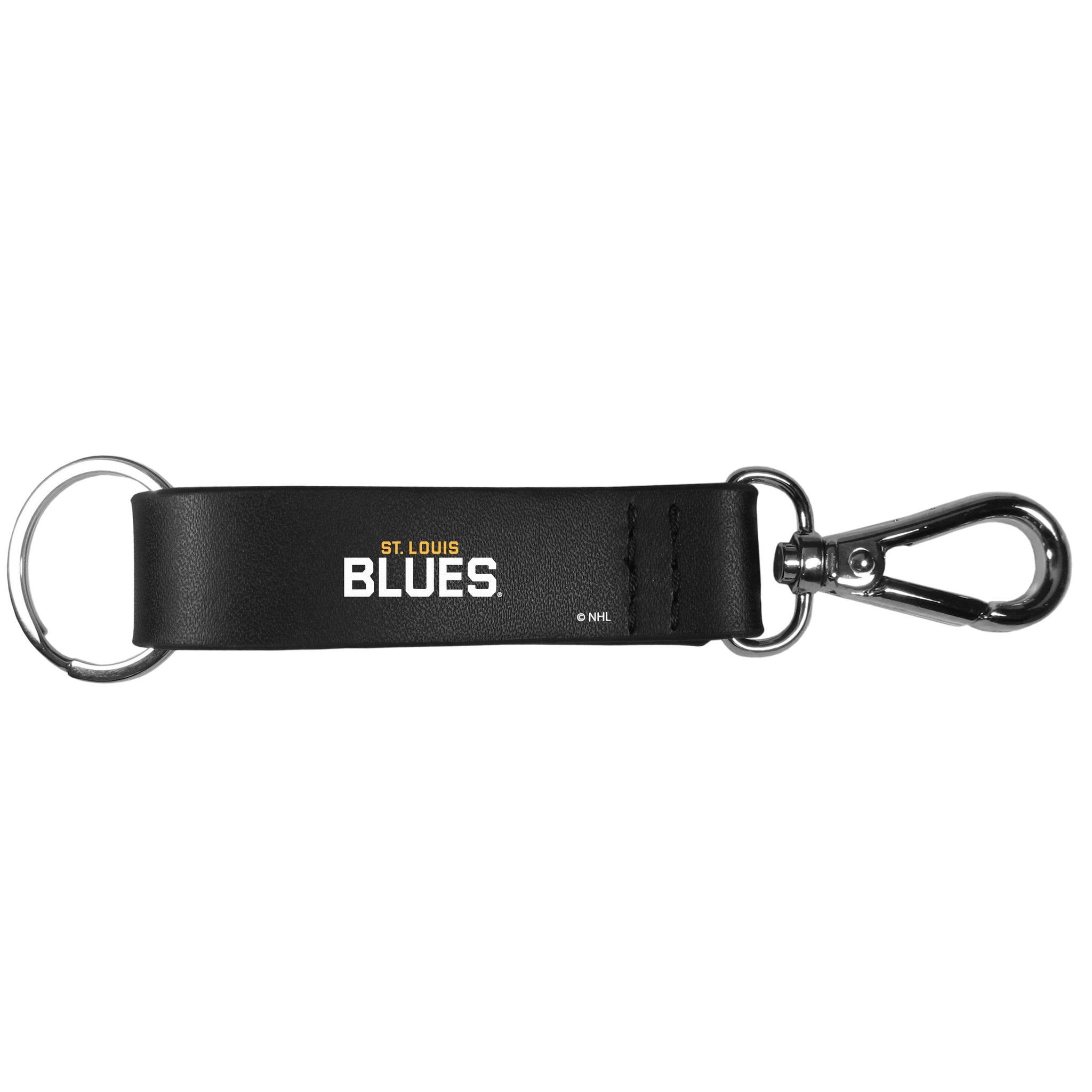 St. Louis Blues® Black Strap Key Chain