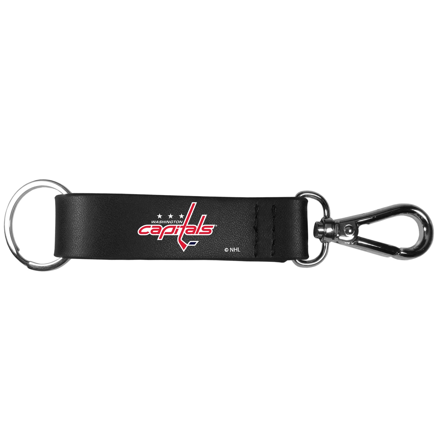 Washington Capitals® Black Strap Key Chain