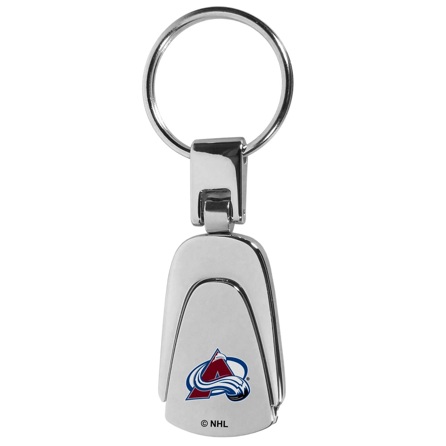 Colorado Avalanche Steel Teardop Key Chain - Colorado Avalanche - Flyclothing LLC