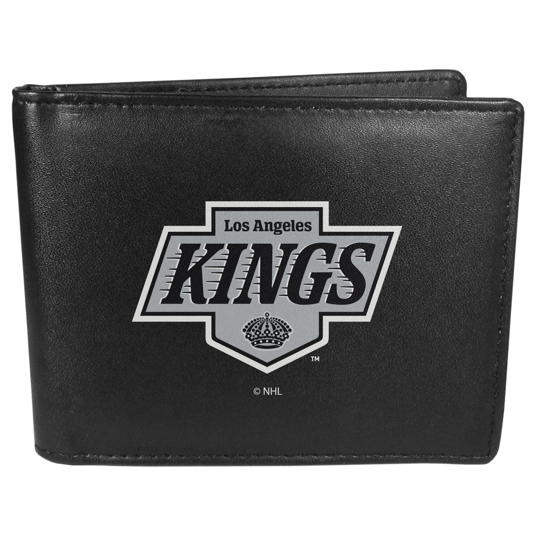 Los Angeles Kings® Leather Bi-fold Wallet, Large Logo