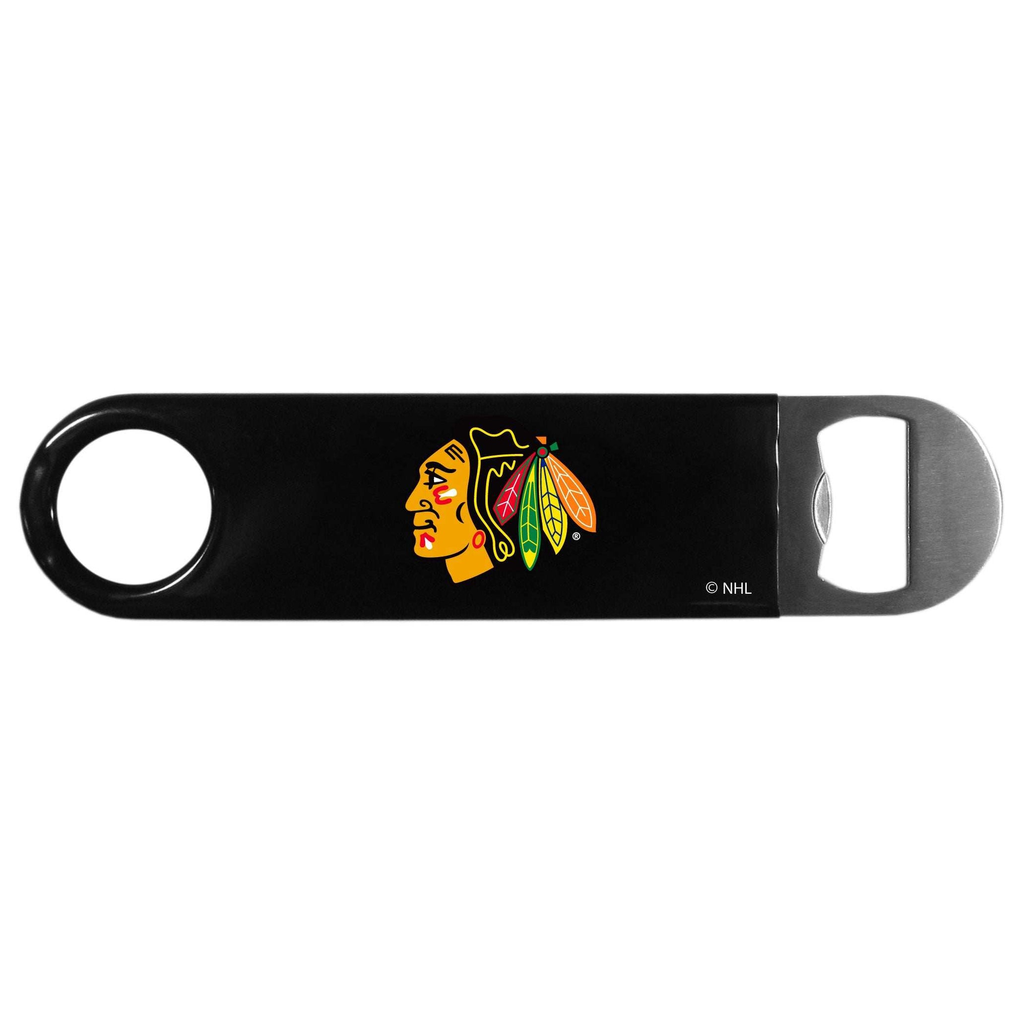 Chicago Blackhawks Long Neck Bottle Opener - Chicago Blackhawks - Flyclothing LLC