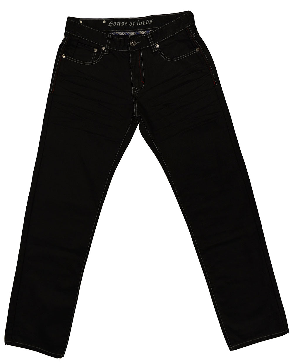 House of Lords Black Denim Jeans - House of Lords Clothing - Flyclothing LLC