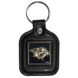Nashville Predators Square Leatherette Key Chain - Nashville Predators - Flyclothing LLC