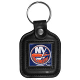 New York Islanders Square Leatherette Key Chain - New York Islanders - Flyclothing LLC