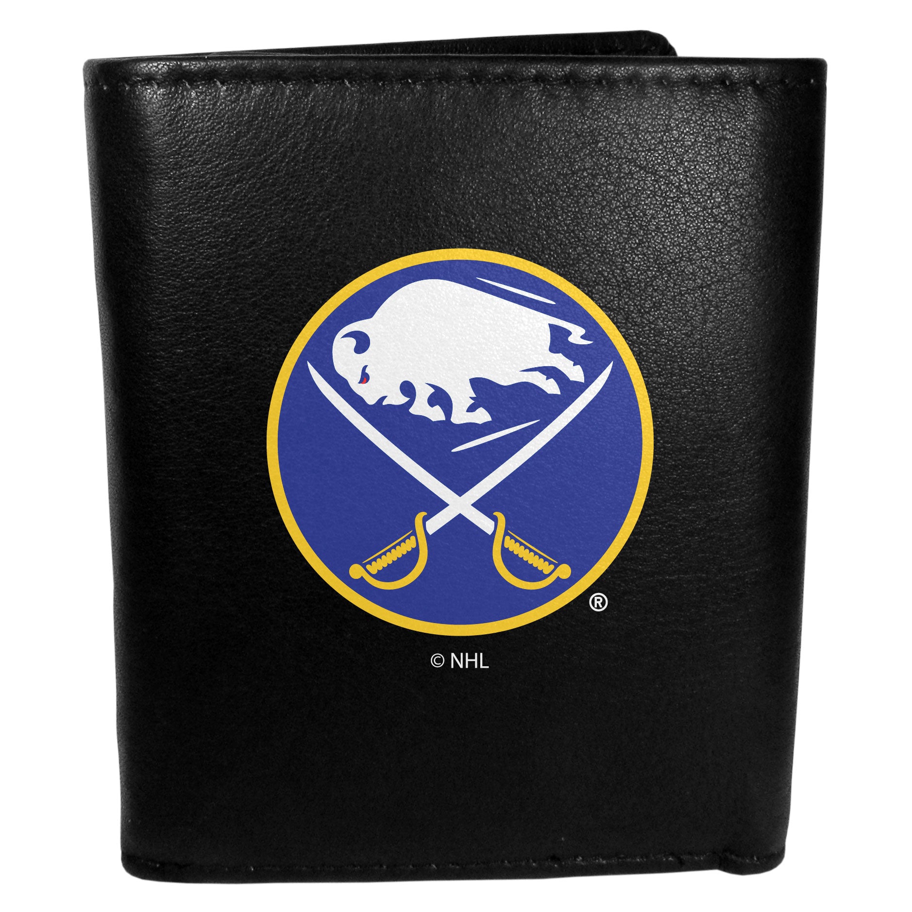 Buffalo Sabres® Leather Tri-fold Wallet, Large Logo
