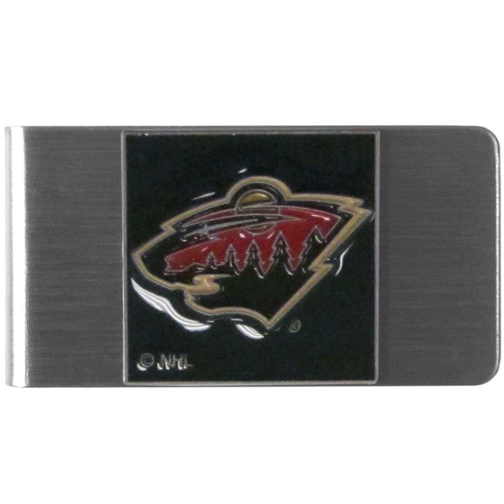 Minnesota Wild Steel Money Clip - Minnesota Wild - Flyclothing LLC