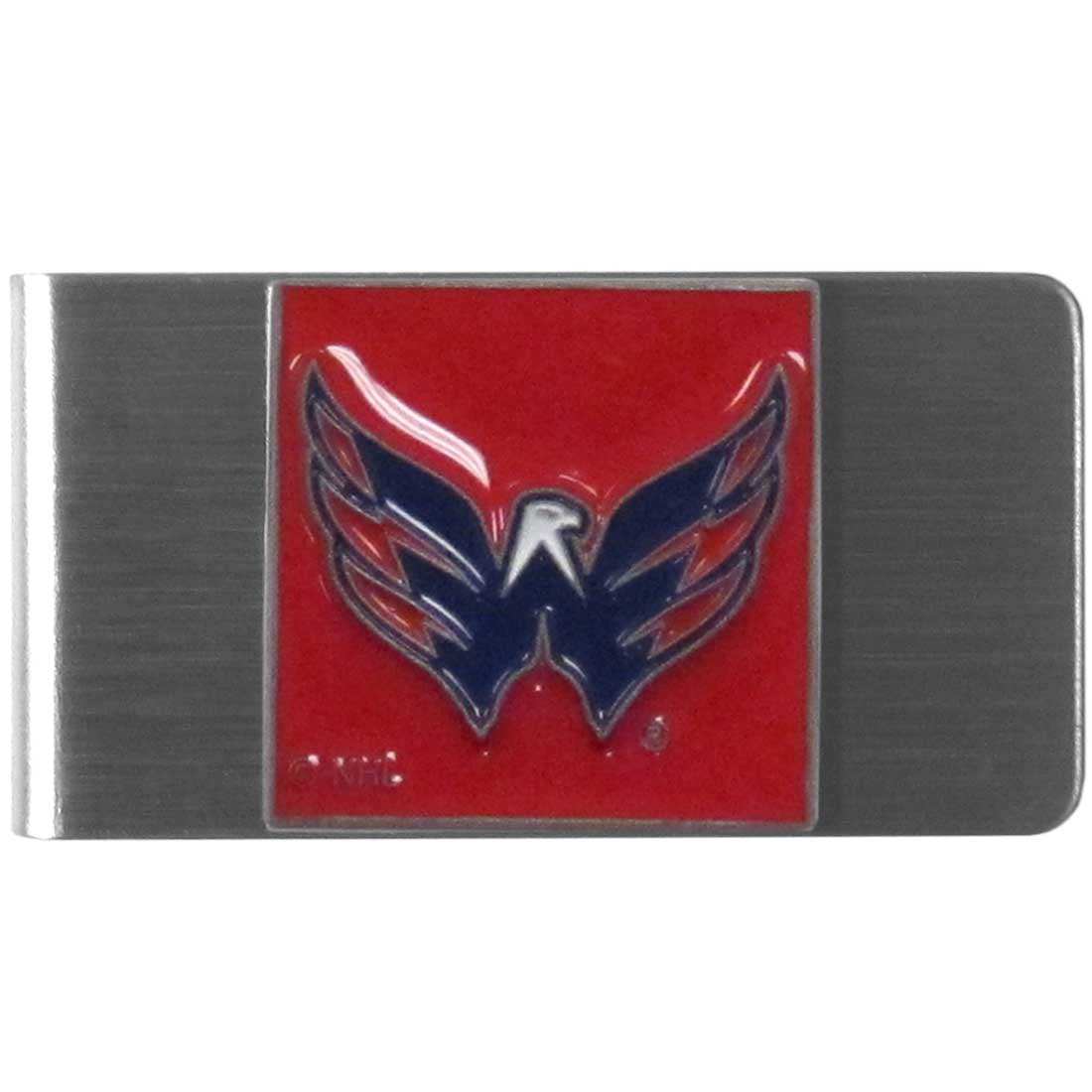 Washington Capitals Steel Money Clip - Washington Capitals - Flyclothing LLC