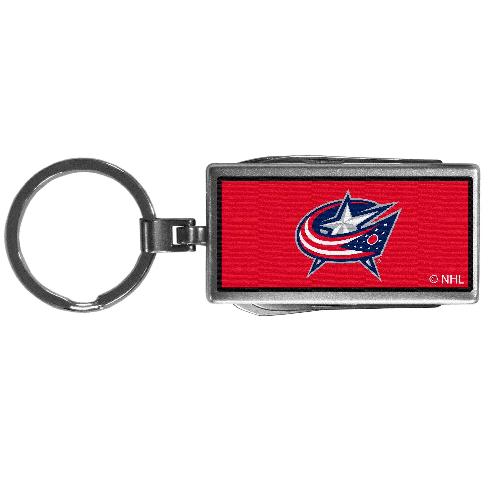 Columbus Blue Jackets® Multi-tool Key Chain, Logo