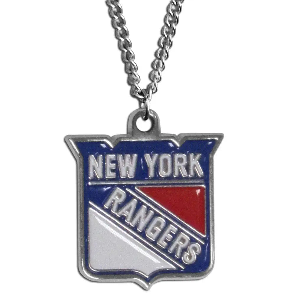 New York Rangers Chain Necklace - New York Rangers - Flyclothing LLC