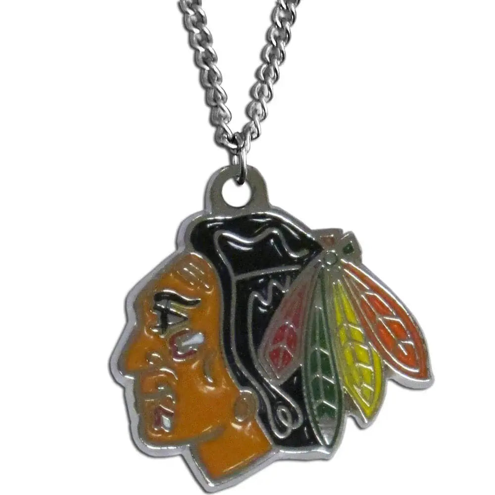 Chicago Blackhawks Chain Necklace - Chicago Blackhawks - Flyclothing LLC