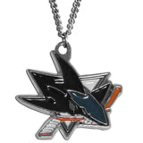 San Jose Sharks Chain Necklace - San Jose Sharks - Flyclothing LLC