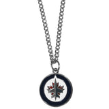 Winnipeg Jets Chain Necklace with Small Charm - Winnipeg Jets - Flyclothing LLC