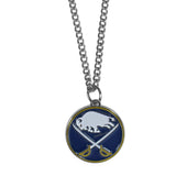 Buffalo Sabres Chain Necklace with Small Charm - Buffalo Sabres - Flyclothing LLC