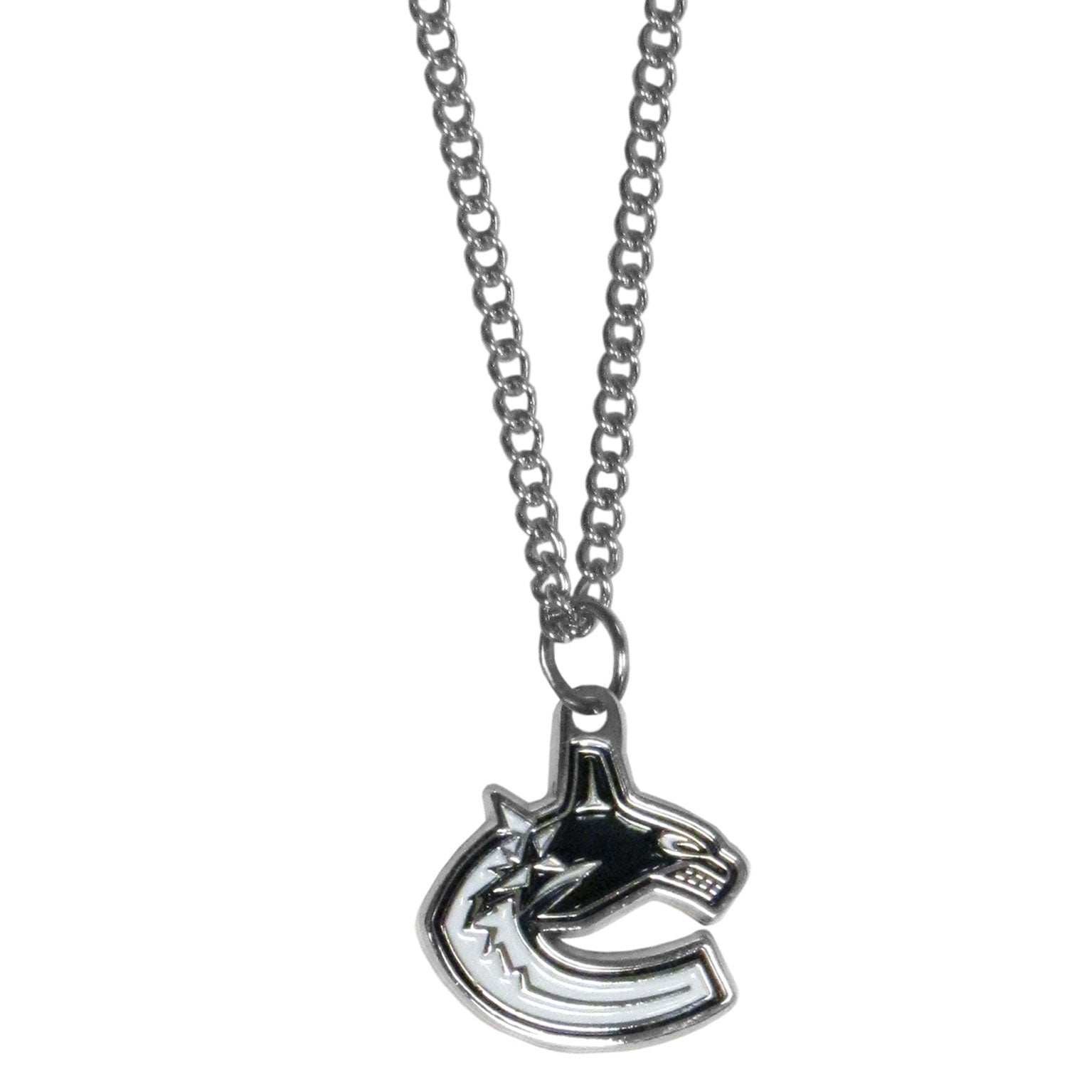 Vancouver Canucks Chain Necklace with Small Charm - Vancouver Canucks - Flyclothing LLC
