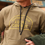Support Your Local Cowboy Hoodie - Cowboy Cool - Flyclothing LLC