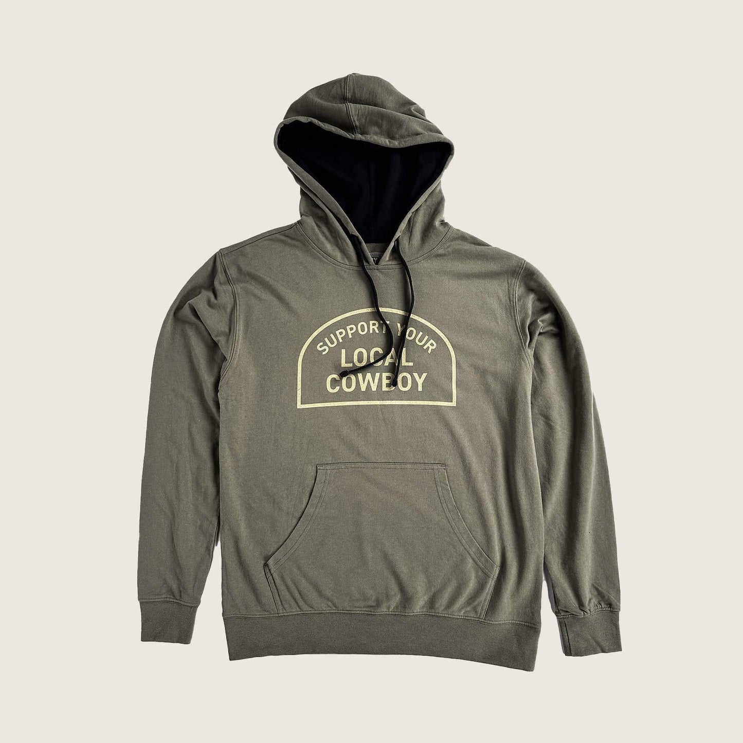 Support Your Local Cowboy Hoodie - Cowboy Cool - Flyclothing LLC