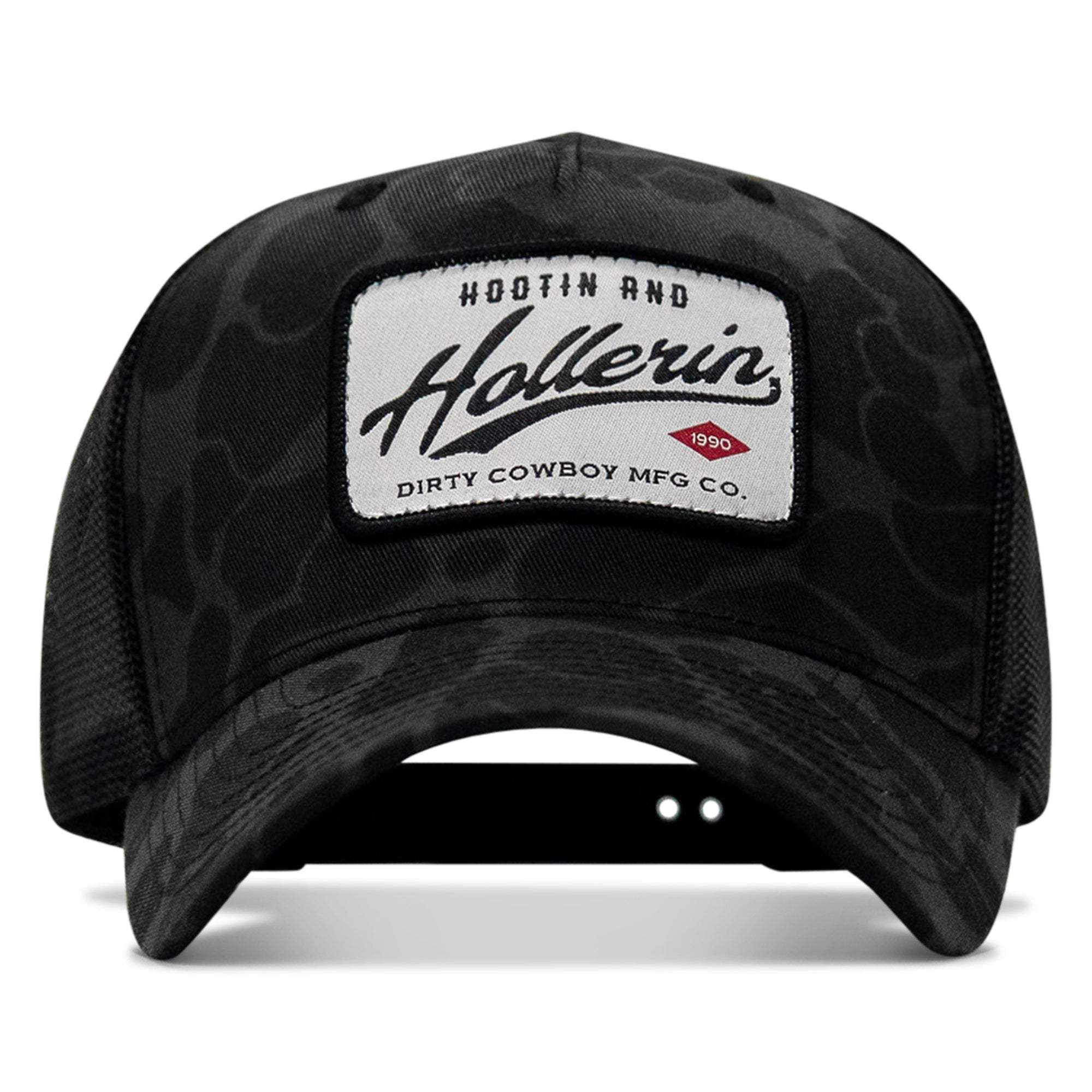 Hootin' & Hollerin' Patch Snapback Hat - DIRTY COWBOY USA - Flyclothing LLC