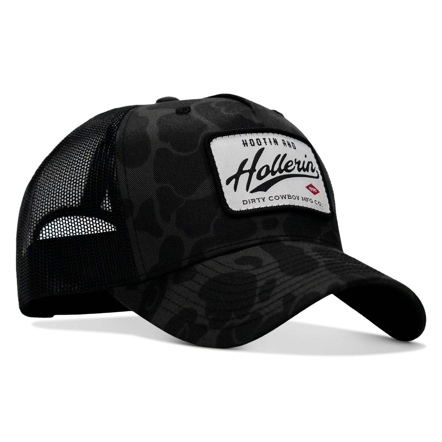 Hootin' & Hollerin' Patch Snapback Hat - DIRTY COWBOY USA - Flyclothing LLC