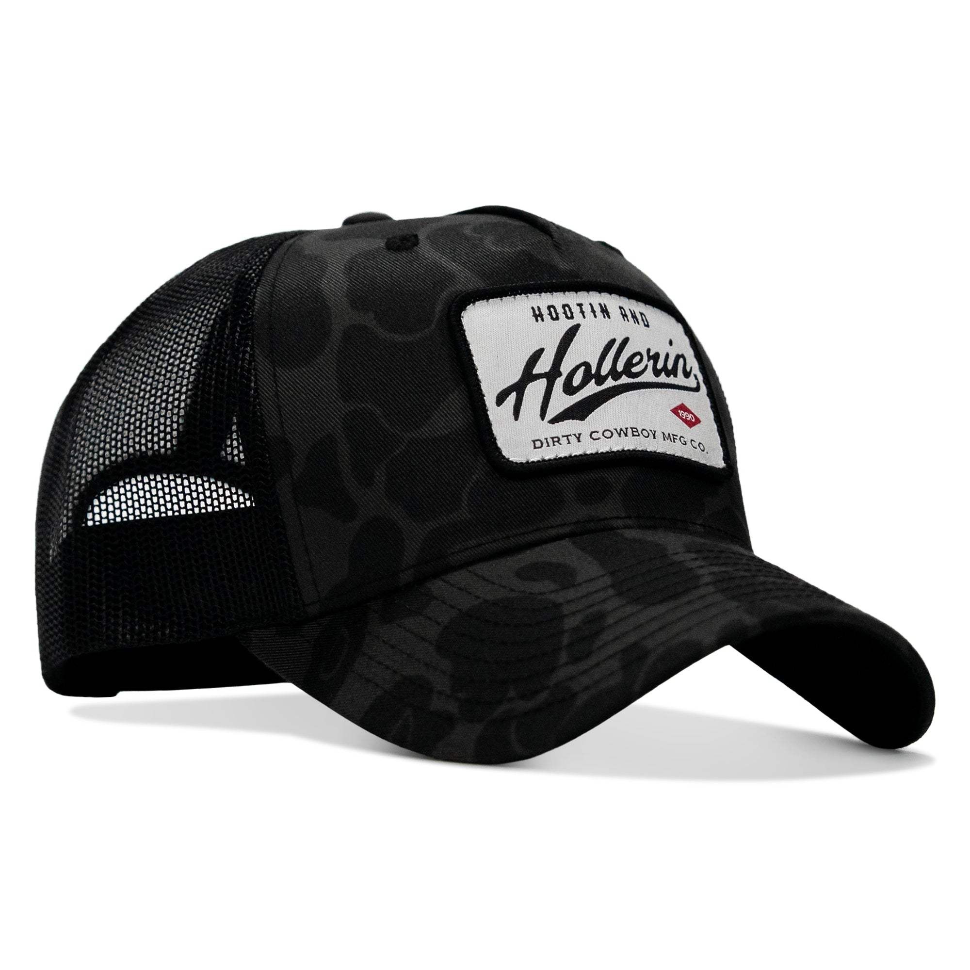 Hootin' & Hollerin' Patch Snapback Hat - DIRTY COWBOY USA - Flyclothing LLC
