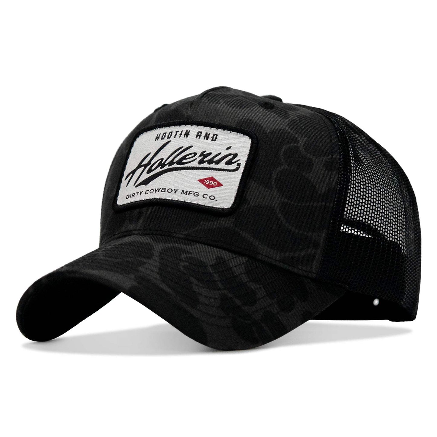 Hootin' & Hollerin' Patch Snapback Hat - DIRTY COWBOY USA - Flyclothing LLC