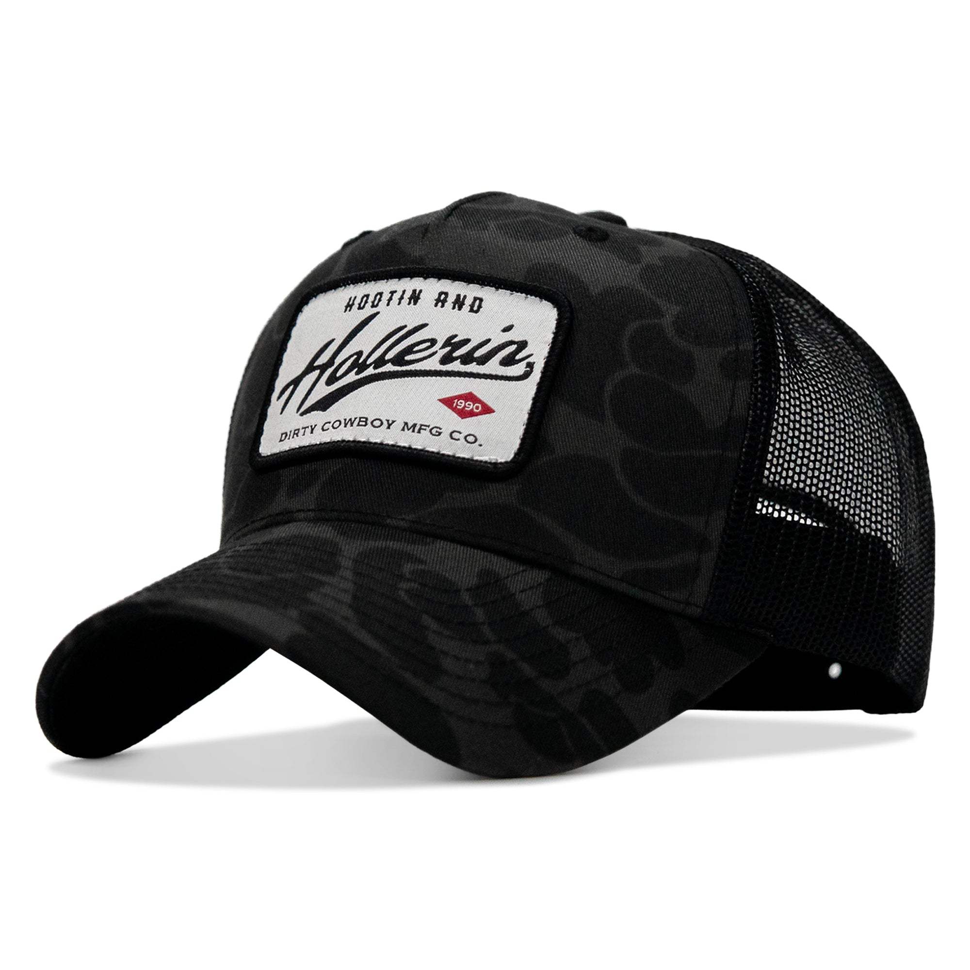 Hootin' & Hollerin' Patch Snapback Hat - DIRTY COWBOY USA - Flyclothing LLC