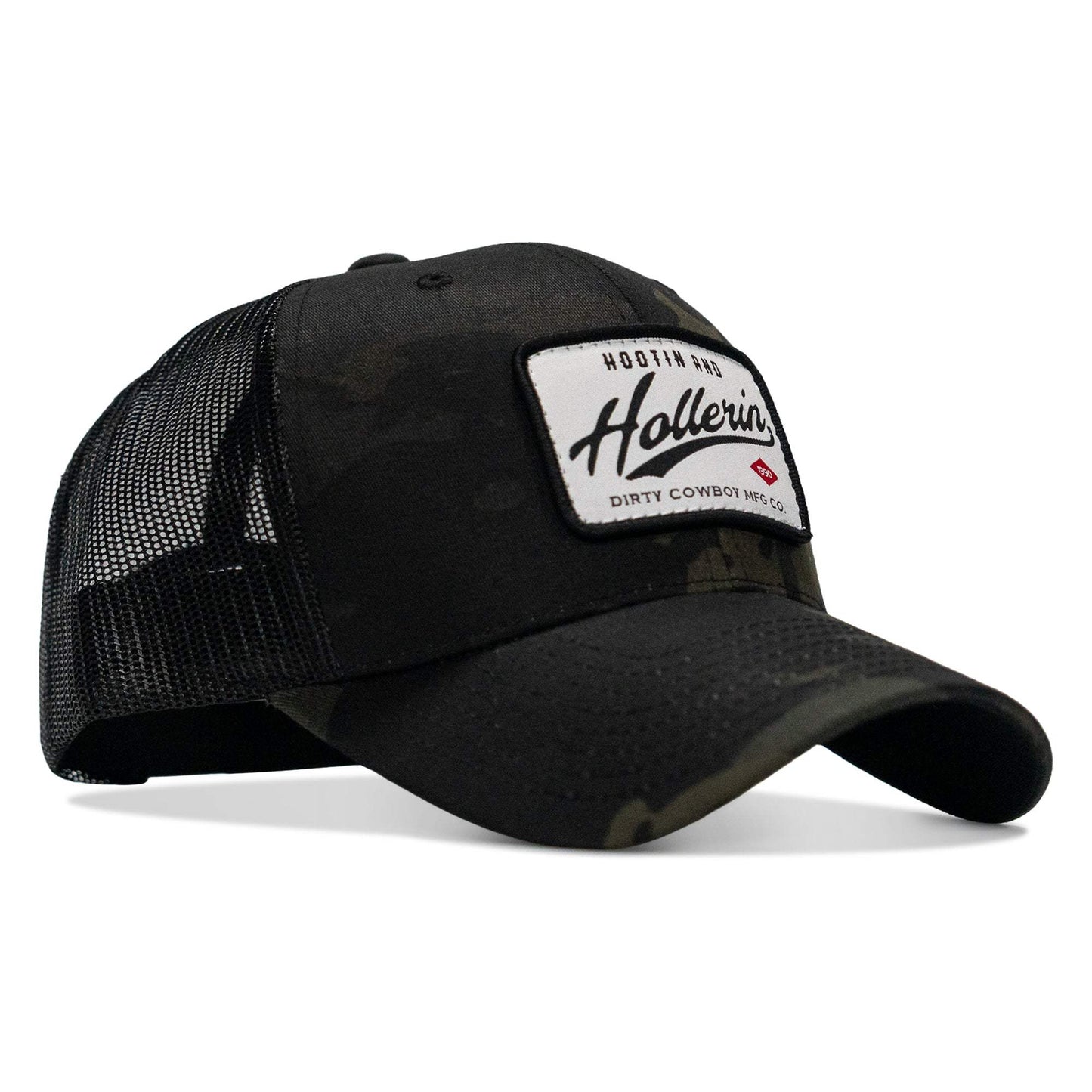 Hootin' & Hollerin' Patch Snapback Hat - DIRTY COWBOY USA - Flyclothing LLC
