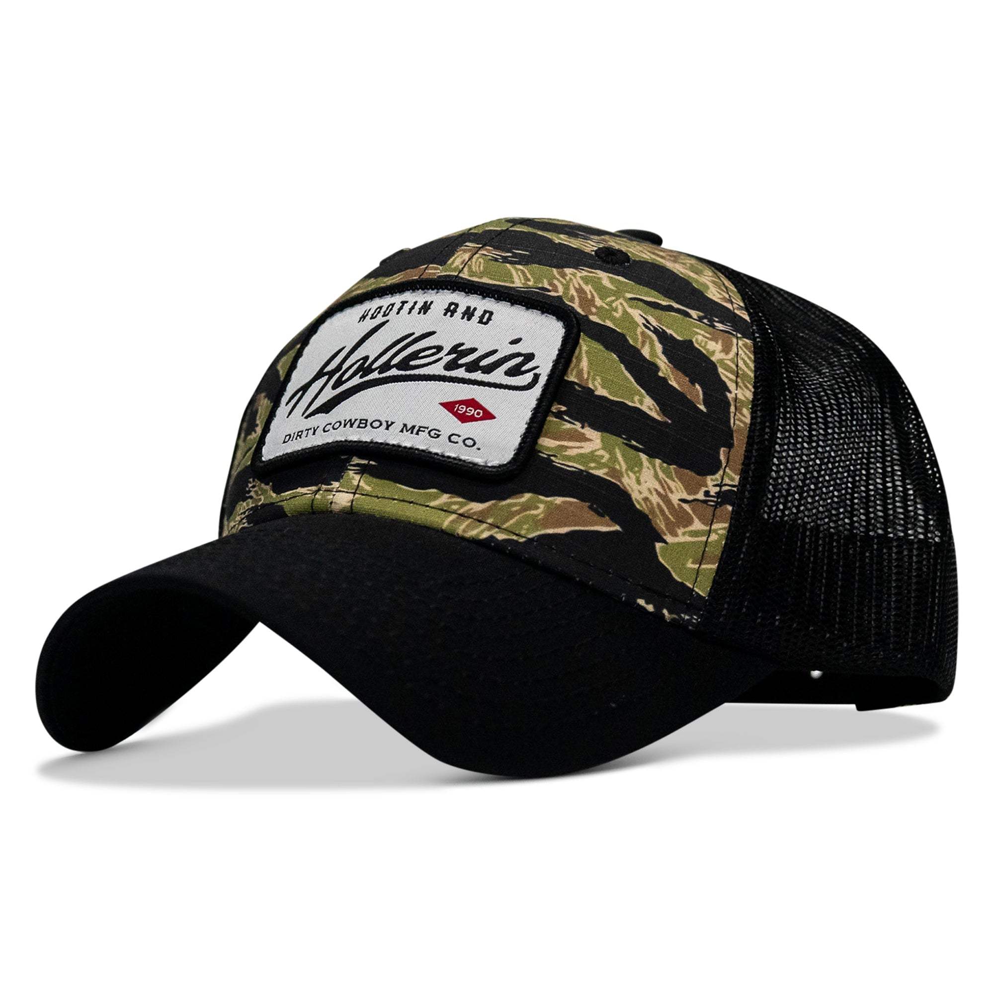 Hootin And Hollerin Patch Original Ripstop Classic Snapback Hat - DIRTY COWBOY USA - Flyclothing LLC