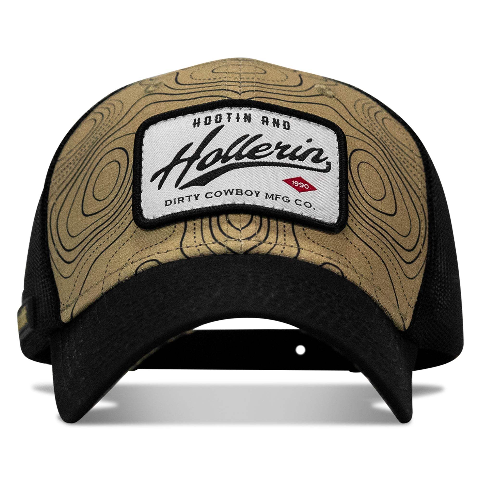 Hootin And Hollerin Patch Original Ripstop Classic Snapback Hat - DIRTY COWBOY USA - Flyclothing LLC