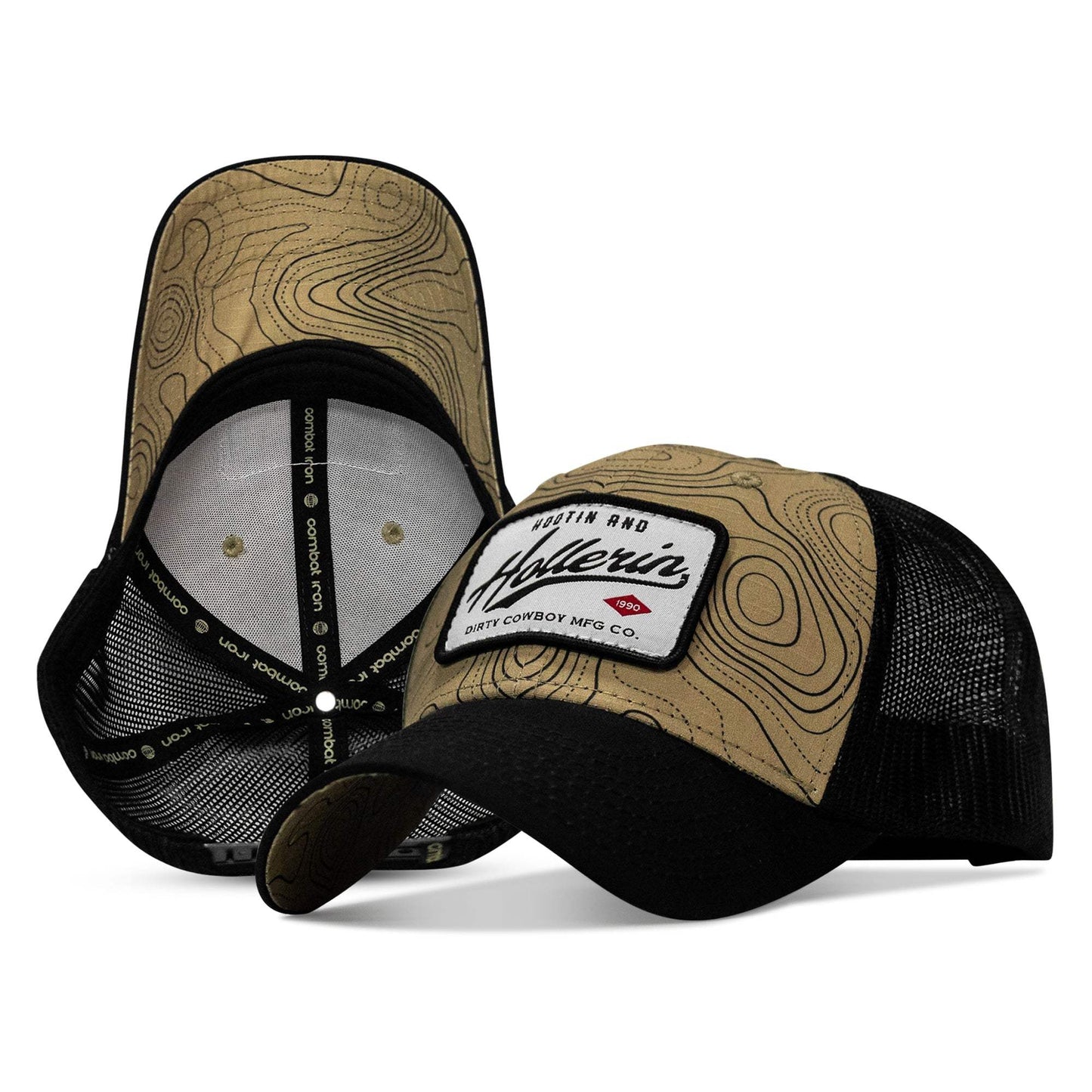 Hootin And Hollerin Patch Original Ripstop Classic Snapback Hat - DIRTY COWBOY USA - Flyclothing LLC