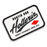 Hootin' & Hollerin' PVC Velcro Patch - DIRTY COWBOY USA - Flyclothing LLC